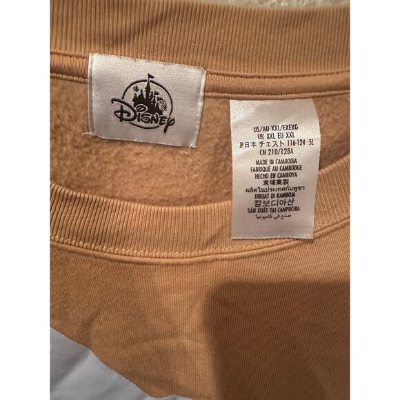 Disney Parks Goofy Holiday Homestead Skiing Winter Pullover Sweatshirt XXL - Picture 3 of 3